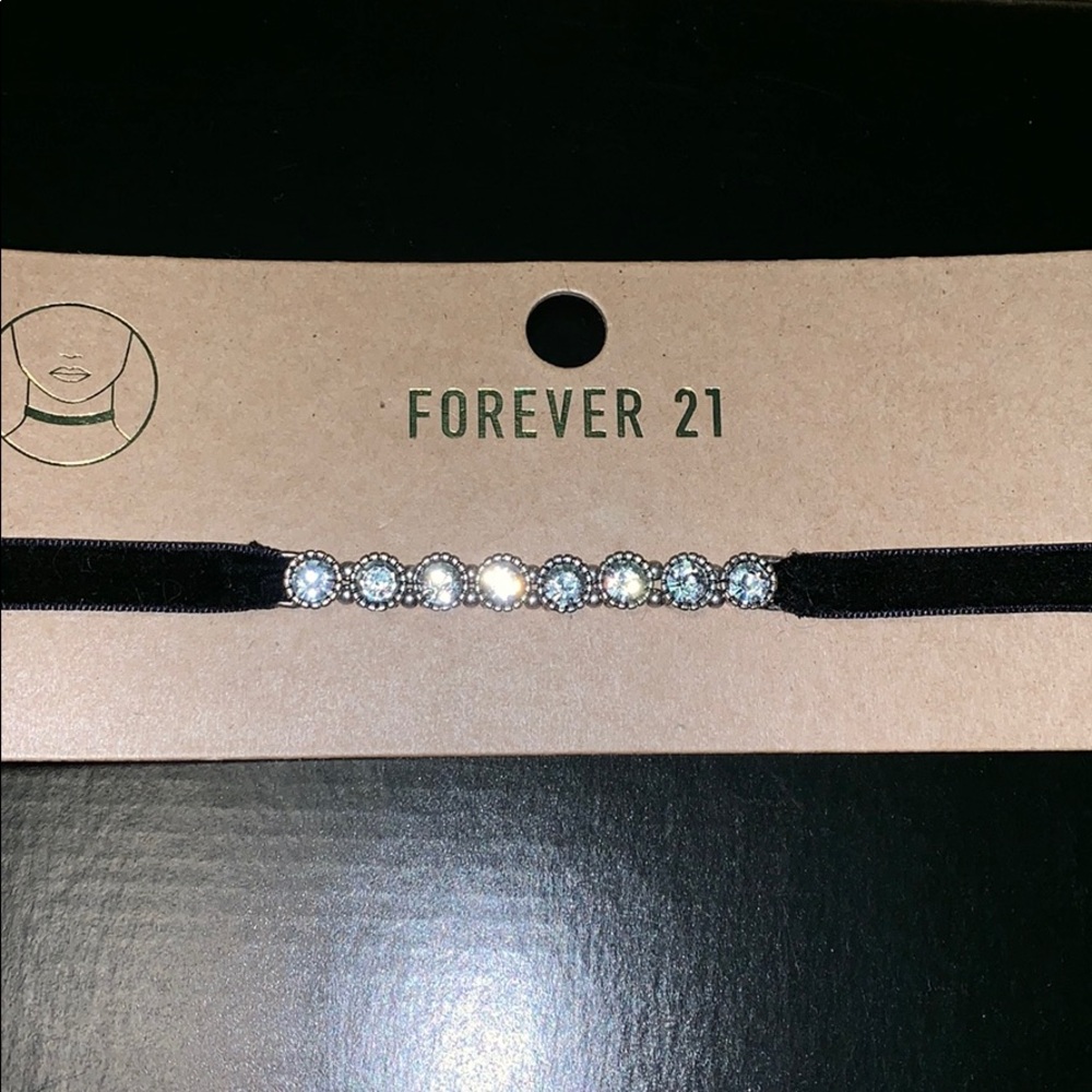 Studded Silver Choker